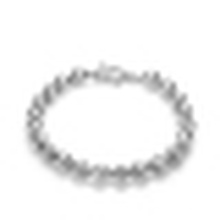 Women′s Fashion Simple 925 Sterling Silver Beadsl Bracelet